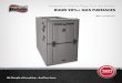 RUUD 90%+ GAS FURNACESrmc-cdn.s3.amazonaws.com/site/ruuddotcom/AC-Launch-Pages/Ruu… · The new 90%+ Gas Furnace line showcases performance with its enhanced electrical efficiencies