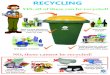 RECYCLING · No nappies No pane/window glass, drinking glass, ceramics, crockery and light globes No foam RECYCLING No plastic bags, packets, cling wrap and bubble wrap