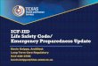 ICF-IID Life Safety Code/ Emergency Preparedness Update · Condition of Participation (42 CFR §483.475) Refer to Interpretive Guidance in State Operations Manual, Appendix Z. •All-Hazards