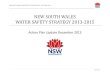 NEW SOUTH WALES WATER SAFETY STRATEGY 2013-2015€¦ · NEW SOUTH WALES WATER SAFETY STRATEGY 2013 -15 ACTION PLAN Actions relating to rock fishing . Colour code: Commenced Completed