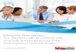 Xerox Enterprise Print Services Overview Brochure · Enterprise Print Services provides compre - hensive device and print management from the desktop or mobile device to the centralized