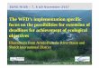 The WFD’s implementation specific focus on the ... · Draft of PoM • Select the most ... Project funded by interreg III b. 3. Outputs of the Rochehaut Summit ... Bulgaria, Romania,