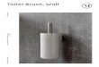Toilet Brush, Wall - MenuDesignShop.commenudesignshop.com/pdf/Toilet_Brush_Wall_Product_Sheet.pdf · Home Accessories—menu.as. Toilet Brush, Wall. Black 7710559 White 7710659