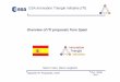 ITI proposlas from Spain (06-10-09) - CDTIeshorizonte2020.cdti.es/recursos/doc/Programas/... · Overview of ITI proposals from Spain Marco Freire, Marco Guglielmi. Oct. 2009 slide2