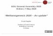 EGU General Assembly 2020 Online | 7 May 2020...1 “Methanogenesis 2020 – An update” EGU General Assembly 2020 Online | 7 May 2020 Frank Keppler Institute of Earth Sciences Heidelberg