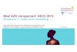 Meet AZN management: ASCO 2019 Breakout 1: sales and marketing€¦ · Meet AZN management: ASCO 2019 Breakout 1: sales and marketing Dave Fredrickson, Executive Vice President, Oncology