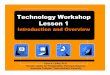 Technology Workshop Slides · Suzie Edrington, Texas Transportation Institute Lisa Cortinas, Golden Crescent Regional Planning Commission. ... “A Guidebook for Planning APTS/ITS