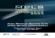 New Revenue Streams With MPLS Service Differentiation€¦ · 5 MPLS World Congress 2004 Public Interoperability Event Interoperability Test Results The goal of this event was two-fold