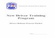 New Driver Training Program - Charlottesvillecarsrescue.org/wp-content/uploads/2012/11/driverreleasepacket.pdf9. After successfully obtaining 10 emergent driving scenarios, the checklist