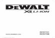 DEWALT - DCD791 DCD796service.dewalt.co.uk/PDMSDocuments/EU/Docs/docpdf/dcd791... · 2020-02-11 · Metal mm 13 13 Masonry mm — 13 Weight (without battery pack) kg 1.1 1.2 Noise