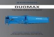 DUOMAX - Europress Group...DUOMAX Europress DuoMax is a robust stationary waste compactor designed for heavy usage. It is ideal solution for large amounts of various dry materials