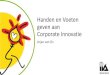 Handen en Voeten geven aan Corporate Innovatie Congres/2018... · venmo iZettle Bram tree FinTech Contact info@venturescanner.com to see all 1379 companies Equity Financing (130 Companies)