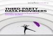 THIRD-PARTY DATA PROVIDERS - Accenture...3. Develop a scorecard to support the vendor assessment process. This vendor scorecard can help evaluate and assess which third-party data