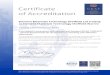 Certificate of Accreditation...Initial Accreditation: 28 July 2016 Certificate Issued: 9 December 2019 This accreditation demonstrates technical competence for a defined scope specified