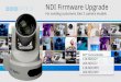 PTZ Cameras NewTek NDI Enabled NDI Firmware Upgrade€¦ · That's why we are offering a new NDI video production course for free with the following coupon code: IPVIDEO available