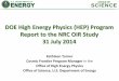 DOE High Energy Physics (HEP) Program Report to the NRC ...sites.nationalacademies.org/cs/groups/bpasite/... · Budget philosophy is to enable new world -leading HEP capabilities