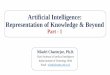 Artificial Intelligence: Representation of Knowledge & Beyondlibrary.iitd.ac.in/arpit/Week 12- Module 1- Artificial Intelligence... · Artificial intelligence (AI) is an area of computer