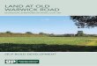 OLD WARWICK ROAD A4 4pp - WordPress.com · The self-build plots are located on the rural edge of Ettington offering an attractive rural setting. The village of Ettington is situated