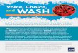 Voice, Choice, and WASH - Asian Development Bank · 2018-11-19 · Voice, Choice, WASH TETE’S RESPONSE TO THE COMMUNITY HOUSEHOLD SURVEY IMPROVING WATER, SANITATION, AND HYGIENE