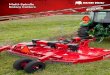 Multi-Spindle Rotary Cutters - Bush Hog...2020/01/27  · Bush Hog®’s entire line of multi-spindle rotary cutters is designed for heavy crop clearing, pasture maintenance, and other