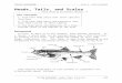 Heads, Tails, and Scales€¦  · Web viewSCALES. Although most fish have scales, a few (such as the flounders and sharks) do not have any scales, while others (such as the catfishes