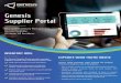Genesis Supplier Portal · 2020-05-14 · Genesis Supplier Portal EXPEDITE WHEN YOU’RE ONSITE Real-time Inventory Management. Remote Visibility. All items. All locations. The Genesis