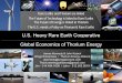 U.S. Heavy Rare Earth Cooperative...New U.S. Strategy in Rare Earths It is critical that the U.S. rationalize its Thorium policy under a centralized rare earth cooperative authority