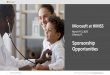 Microsoft at HIMSS · Leads 48 142 4,400 Media placements Customer meetings Tweets Microsoft at HIMSS 2020 Microsoft booth location at HIMSS Key figures 2019 Main entrance Microsoft