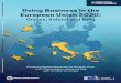 Doing Business in the European Union 2020...Comparing Business Regulation for Domestic Firms in 24 Cities in Greece, Ireland and Italy with 187 Other Economies Doing Business in the