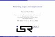 Rewriting Logic and Applications - UFFcbraga/visitors/narciso-short-course-2014.pdf · rewriting logic as a logical and semantic framework, the rewriting logic semantics program and