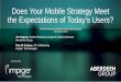 Does Your Mobile Strategy Meet the Expectations of Today's ... · • Identify characteristics, capabilities, and business practices of Leaders not widely practiced by Followers 