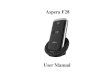 Aspera F28€¦ · 3.4 Powering On/Off the Mobile Phone ... 3.5 Linking to the Network ... When the battery energy is insufficient, the mobile phone prompts "Battery low". If you