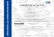 CERTIFICATO - pbmbatterychargers.com E… · certificato nr. 50 100 12050 - rev.003 si attesta che / this is to certify that il sistema 48$/,7¬ di the quality system of p.b.m. s.r.l