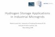Hydrogen Storage Applications in Industrial Microgrids€¦ · industrial data. 11/15/2017 Hydrogen Storage Applications in Industrial Microgrids 3. 2. The Model: DER-CAM Investment