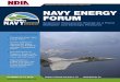 PROMOTING NATIONAL SECURITY SINCE 1919 NAVY ENERGY … · PROMOTING NATIONAL SECURITY SINCE 1919 Seapower Repowered: Energy as a Force Multiplier and Strategic Resource NAVY ENERGY