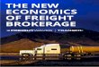 THE NEW ECONOMICS OF FREIGHT BROKERAGE...makes sense for shippers because it frees up capacity and lowers its cost. The second way that Transfix’s technology drives efficiencies