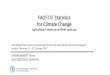 FAOSTAT Statistics for Climate Change FAOSTAT Statistics for Climate Change Agriculture, Forestry and