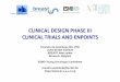 CLINICAL DESIGN PHASE III€¦ · Clinical Endpoints in Phase III Trials: Overall Survival Confounder: Lines of Rx Easy to measure & interpret Confounder: Causedeath Simple to measure