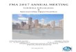 FMA 2017 ANNUAL MEETING · Wednesday Reception 1 $7,500 Gold Conference app - Exclusive 1 $7,500 Gold Doctoral Student Consortium 1 - 3 $ ... This is a fantastic opportunity to address