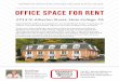 COMMERCIAL OFFICE SPACE AVAILABLE FOR …...COMMERCIAL OFFICE SPACE AVAILABLE FOR LEASE IN STATE COLLEGE Ella Williams AB044779A ellajw45@gmail.com 814.234.4000 x3142 cell: 814.280.3607