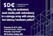 Why do customers need media path redundancy in a storage ... · We need to provide the robustness of a drive network topology in white box server hardware We can provide drive path