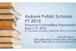 Auburn Public Schools FY 2015tsc-site-page-resources.s3.amazonaws.com/APS Budget Presentation for Finance...Auburn Public Schools FY 2015 Finance Committee Presentation March 19, 2014