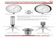 Lead-Free Pressure Gauges and Thermometers Pbmiljoco.com/wp-content/uploads/2018/06/Lead-Free-Flyer.pdf · 2018-06-20 · Lead-Free Pressure Gauges and Thermometers UL Certified per