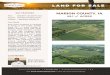 LAND FOR SALE · LAND FOR SALE MARION COUNTY, IA 49.1 +/- ACRES KEY FEATURES Iowa Land Company is honored to bring to the public market these 49.1 +/- acres, located in Marion County