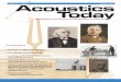 Volume 11 | Issue 3 Acoustics Summer 2015 Today...Forensic acoustics, or audio forensics, is the specialty field of acoustics and audio engineering that deals with the ac-quisition,
