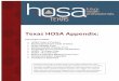 Texas HOSA Appendixstudents in dress, voice, attitude, actions, and demeanor. 3. Be accountable to and for their students in all Texas HOSA-related activities. 4. Understand and follow
