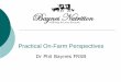 Gut Health Consultancy - Practical On-Farm Perspectives€¦ · Fenugreek Trigonelline Appetite stimulant Capsicum Capsaicin Antidiarrhoeic, anti-inflammatory, ... “Probiotics are