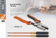 Insulated Insulated Tools Tools...bright orange outer coating. Integral guards help prevent hand contact with conductive parts. All Classic Klein insulated tools comply with ASTM F-1505