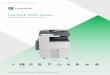 Lexmark X950 Series X950de.pdfthe printer’s disk drive.} Automatic, scheduled or manual disk wiping removes latent data.} IPSec, SNMPv3 and 802.1x network security are supported.}