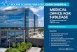 MEDICAL OFFICE FOR SUBLEASE · 2020-04-09 · medical office for sublease 5673 peachtree dunwoody rd ne suite 420 atlanta, ga 30342 doctor’s center four at st. joseph’s hospital